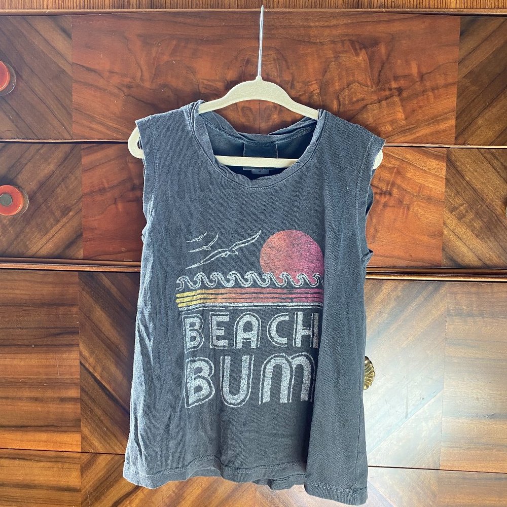 Vintage-looking Beach Bum muscle tee by Junk Food